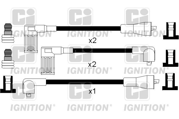 QUINTON HAZELL Комплект проводов зажигания XC182